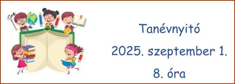 Tanévnyitó Tanényitó időpontja